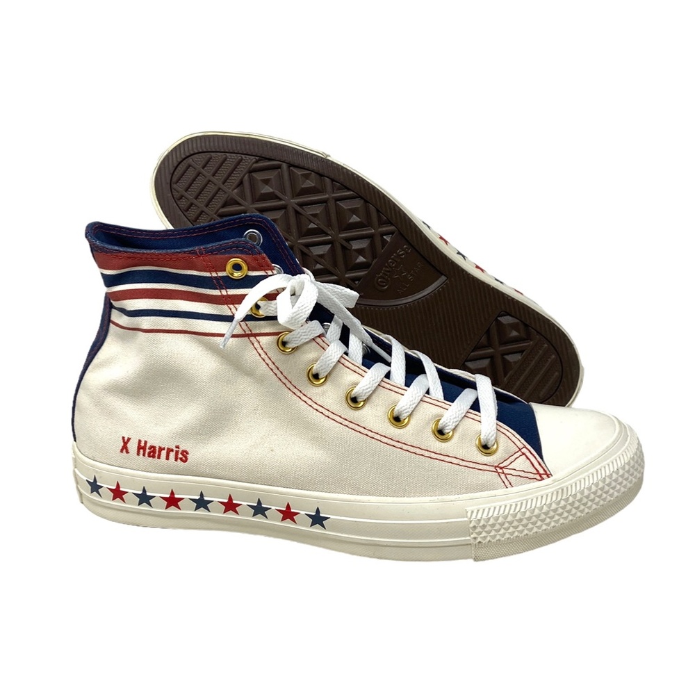 Converse Ctas High Top Canvas White Men Size Sneakers Custom 165816C-WHITEOFFBUX - Picture 8 of 12